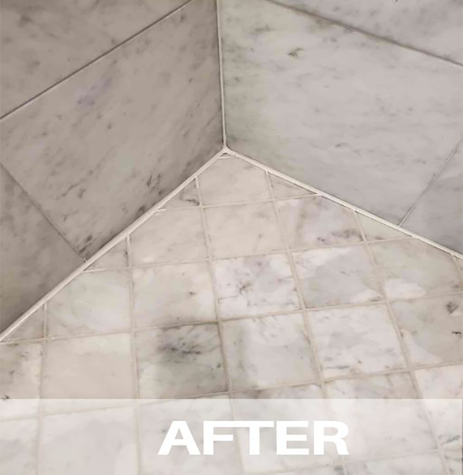 Tile Grout After Cleaning